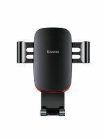 Автодержатель на решетку воздуховода Baseus Metal Age Gravity (Air type) Black (SUYL-D01)