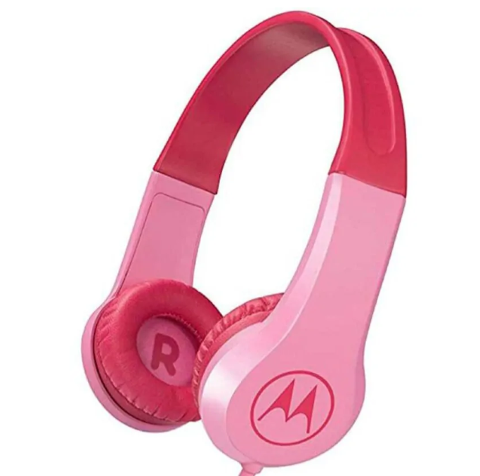 Детские наушники Motorola Squads 200, 3.5 мм, Pink (SQUADS200PK)