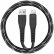 Кабель EnergEA NyloFlex USB-A to Lightning MFI C89, Black (CBL-NF-BLK300)