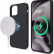 Чехол-накладка для iPhone 12/12 Pro (6.1) Elago MagSafe Soft silicone case Black (ES12MSSC61-BK)