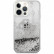 Чехол для iPhone 13 Pro Max Guess Liquid Glitter 4G Big logo Hard Silver (GUHCP13XLG4GSI)