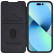 Кожаный чехол книжка Nillkin QIN Pro для iPhone 15 Plus, Black