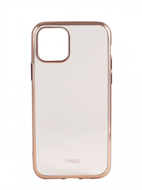 Чехол-накладка для iPhone 11 Uniq Glacier Glitz Gold (IP6.1HYB(2019)-GLCZGLD)