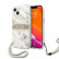 Чехол для iPhone 13 Guess PC/TPU Marble Hard + Nylon hand cord Grey (GUHCP13MKMABGR)