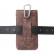Вертикальный кожаный чехол кобура для смартфонов до 6.7" (Brown)