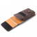 Вертикальный кожаный чехол кобура для смартфонов до 6.7" (Brown)
