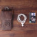 Вертикальный кожаный чехол кобура для смартфонов до 6.7" (Brown)