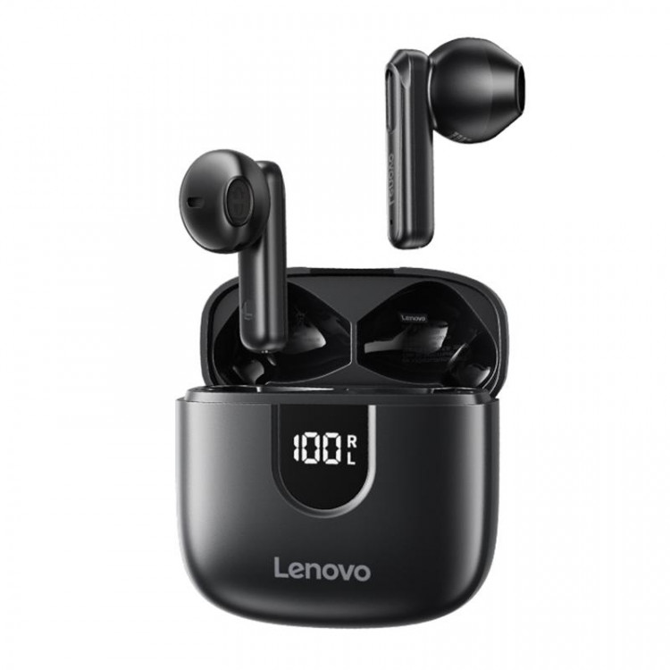 Беспроводные Bluetooth наушники гарнитура Lenovo EA120 (Black)