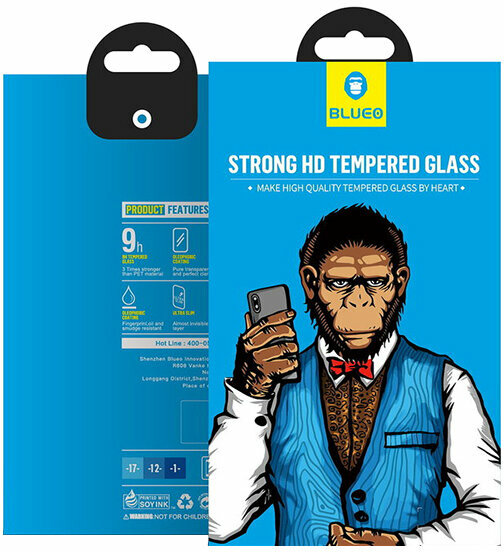 Защитное прозрачное стекло для iPhone 11 / XR, BLUEO 2.5D Clear HD, 0.33 мм (NPB1-6.1)