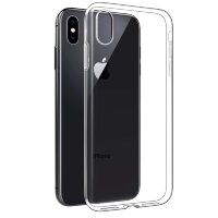 Прозрачный силиконовый чехол для iPhone X / XS