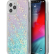 Чехол-накладка для iPhone 12 Pro Max (6.7) Guess Liquid Glitter 4G Hard, Iridescent Pink (GUHCP12LLG4GGBLPI)