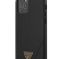 Чехол-накладка для iPhone 12 / 12 Pro (6.1) Guess Saffiano Triangle metal logo Hard PU, Black (GUHCP12MVSATMLBK)