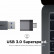 Адаптер USB-C to USB-A Elago Mini aluminium Dark grey (2 шт.) (EADP-ALUSBC-DG-2P)