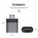 Адаптер USB-C to USB-A Elago Mini aluminium Dark grey (2 шт.) (EADP-ALUSBC-DG-2P)