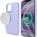 Чехол-накладка для iPhone 12/12 Pro (6.1) Elago MagSafe Soft silicone case Lavender (ES12MSSC61-LV)
