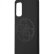 Силиконовый чехол-накладка для Galaxy S20 Guess Silicone Collection 4G Logo Hard Black (GUHCS62LS4GBK)