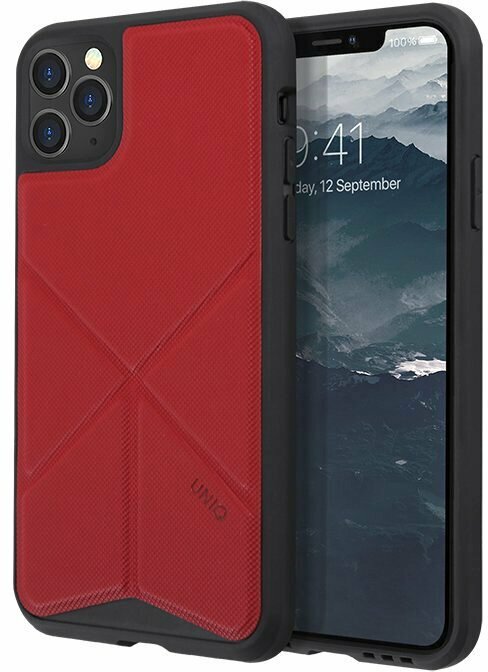 Чехол-накладка для iPhone 11 Pro Uniq Transforma Red (IP5.8HYB(2019)-TRSFRED)