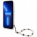Чехол для iPhone 13 Guess PC/TPU Script logo Hard Transp + Pearl strap White (GUHCP13MKPSWH)