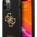 Чехол для iPhone 13 Pro Max Guess Liquid silicone 4G Big logo Hard Black (GUHCP13XLS4GGBK)