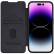 Кожаный чехол книжка Nillkin QIN Pro для iPhone 15 Pro, Black