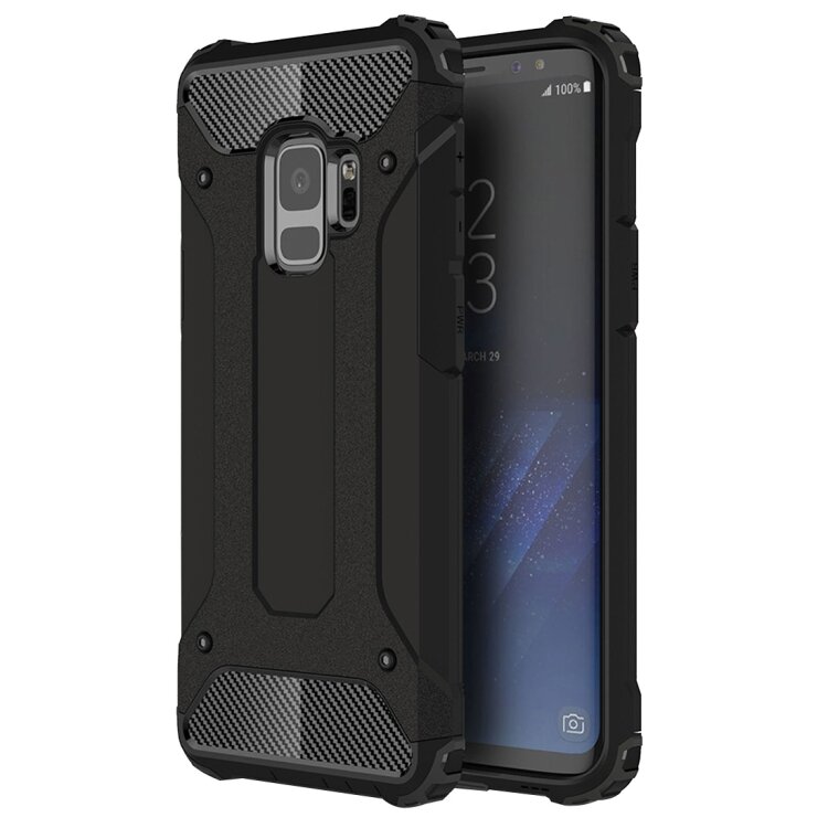 Противоударный чехол Tough Armor Ver.2 для Samsung Galaxy S9 (Black)