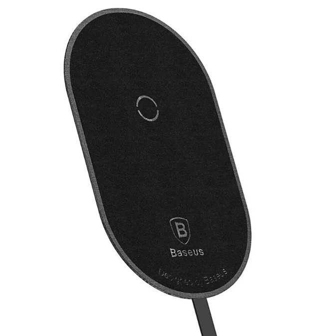 Приемник для беспроводной зарядки Baseus Microfiber Wireless Charging Receiver c Lightning (iPhone), Black (WXTE-A01)