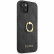 Чехол для iPhone 13 Guess PU 4G + Ring Hard Grey (GUHCP13M4GMRGR)