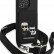 Чехол для iPhone 13 Pro Lagerfeld Crossbody cardslot PU Karl & Choupette embossed Hard Black (KLHCP13LSAKCHSK)