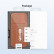 Кожаный чехол книжка Nillkin QIN Pro для iPhone 15 Pro, Brown