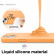 Чехол-накладка для iPhone 13 Elago Soft silicone (Liquid) Orange (ES13SC61-OR)