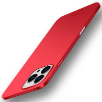 Тонкий матовый чехол MOFI для iPhone 16 Pro Max Ultra-thin (Red)