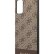 Чехол-накладка для Galaxy S20+ Guess 4G PU Stripe Metal Logo Hard Brown (GUHCS67G4GLBR)