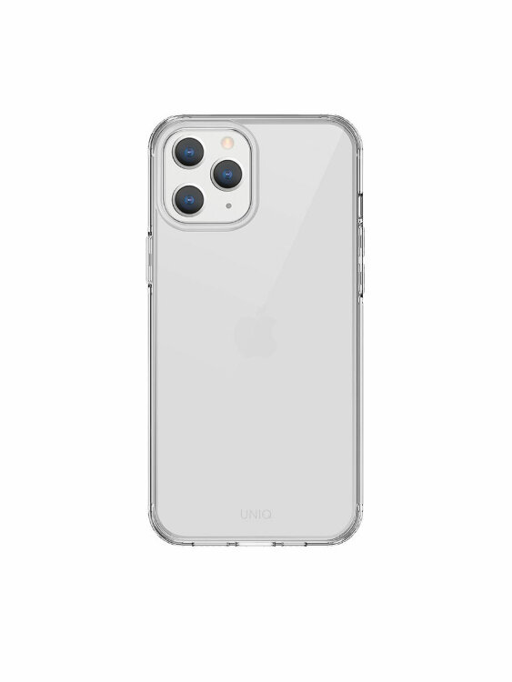 Чехол-накладка Uniq для iPhone 12/12 Pro (6.1) Air Fender Anti-Microbial Clear (IP6.1HYB(2020)-AIRFNUD)