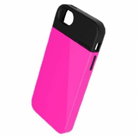 Противоударный чехол для iPhone SE / 5 / 5S LunaTik FLAK, pink (FLK5-003)