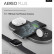 Беспроводное зарядное устройство Uniq Aereo Plus 3-in-1 Wireless Dual (7.5/10W) Black (AEREOP3IN1(EU)-BLACK)