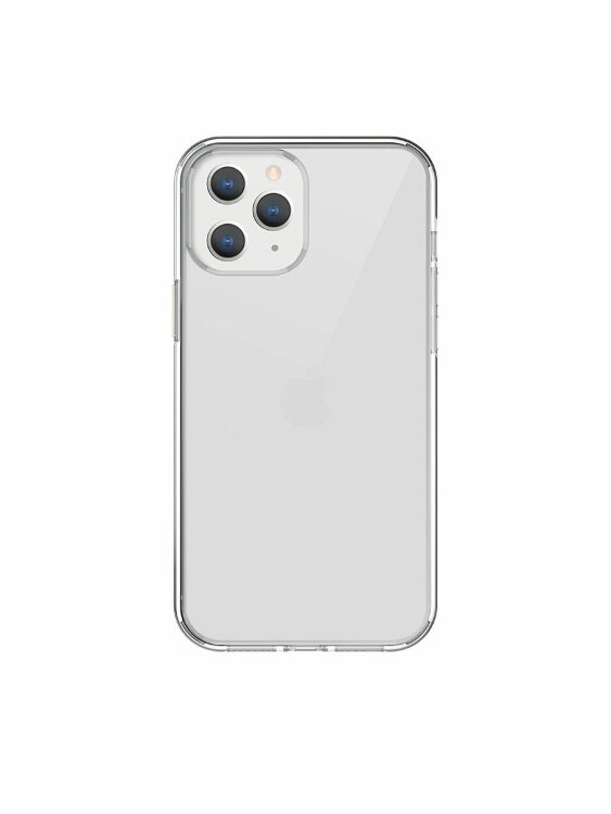 Чехол-накладка Uniq для iPhone 12/12 Pro (6.1) Clarion Anti-Microbial Clear (IP6.1HYB(2020)-CLRNCLR)