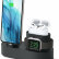Док-станция Elago стенд 3-в-1 для Airpods Pro / Apple Watch / iPhone, Black (EST-TRIOPRO-BK)