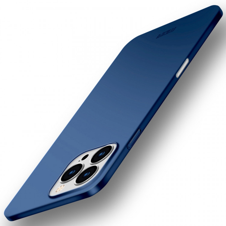 Тонкий матовый чехол MOFI для iPhone 16 Pro Ultra-thin (Blue)