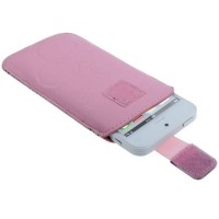 Универсальный чехол карман для смартфонов 3.5" - 4.5" с креплением на ремень (Magenta)