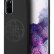 Силиконовый чехол-накладка для Galaxy S20+ Guess Silicone Collection 4G Logo Hard Black (9GUHCS67LS4GBK)