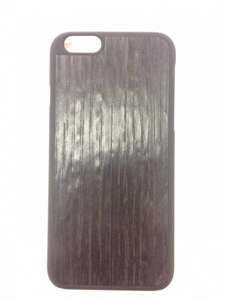 Деревянный чехол JustWood для iPhone 6 / 6S (черное дерево)