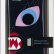 Гелевый чехол накладка для iPhone 6 Plus / 6S Plus Karl Lagerfeld Monster Choupette Hard Blue (KLHCP6LMCB)
