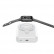 Беспроводной внешний аккумулятор EnergEA Bazic GoPower 10K 10000 мАч 15W, с Magsafe, White (GPW-10K-WHT)
