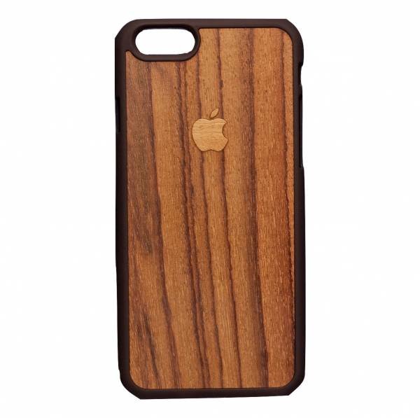 Деревянный чехол JustWood для iPhone 7 (тёмное дерево)