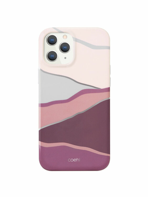 Чехол-накладка Uniq для iPhone 12/12 Pro (6.1) COEHL Ciel Pink (IP6.1HYB(2020)-CELPNK)