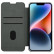 Тканевый чехол книжка Nillkin QIN Pro для iPhone 14 Plus, Grey