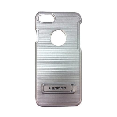 Противоударный чехол накладка для iPhone 7 / 8 TPU+PC (Silver)