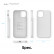 Чехол-накладка для iPhone 12/12 Pro (6.1) Elago Soft silicone case (Liquid) White (ES12SC61-WH)