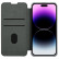 Тканевый чехол книжка Nillkin QIN Pro для iPhone 14 Pro, Grey