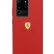 Силиконовый чехол-накладка для Galaxy S20 Ultra Ferrari On-Track Silicone Case Hard Red (FESSIHCS69RE)